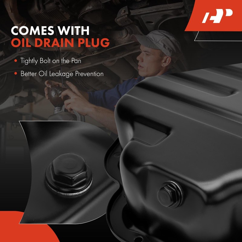 A-Premium Transmission Oil Pan & Lower Engine Oil Pan with