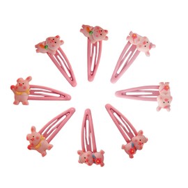 BIUDECO Adorable Hairpin for Girls Pig Hair Pin Clip Stylish Hair Accessory for Celebrations