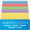 Oxford Ruled Index Cards, 4-Inch X 6-Inch, Assorted, 100/Pack