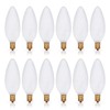 Simba Lighting Candelabra Torpedo Frosted B10 25W E12 Base (12