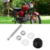 2pcs 22mm Motorcycle Side Cover Push Button Release M6 Compatible