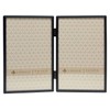 Lawrence Frames 4x6 Hinged Double Simply Black Picture Frame (660046D)