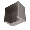 Stainless Steel Tissue Box Square Tissue Holder Large Opening Napkin