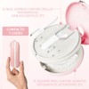 Lumbor37 Protector Bucal y Almacenamiento de Dentaduras Postizas, Elegante Contenedor