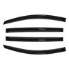 Gldifa 4pc Sun Rain Guard Window Visor Wind Deflector Compatible