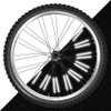 Cycling Reflectors, 48Pcs Bike Wheel Spoke Reflectors, Universal Bicycle Reflective