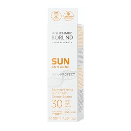 ANNEMARIE BÖRLIND Sun Anti-Ageing Sun Cream DNA Protect SPF 30 (50 ml) - Provides high sun protection and active cell and DNA protection, effectively inhibits the formation of UV damage, vegan