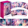 Pink Tarot Oracle Lenormand Cards for Beginner Unique Trinity Divination