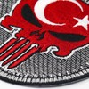EXPRESS-STICKEREI Biker Patches 75 x 75 mm | Biker Cowl