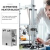 ULTECHNOVO 1pc Aluminum Heater Block for Printers High Temperature Stable