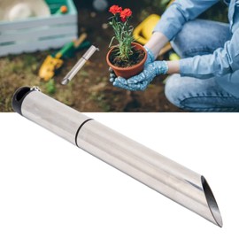 Vitdipy 21.7cm Garden Bulb Planter, Strong Stainless Steel Gardening Bulb Transplanter Tool for Seed Flower Planting