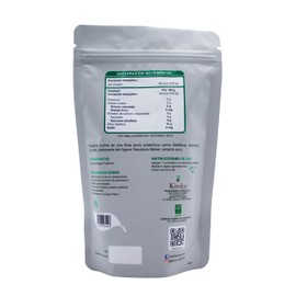 Kiroka Inulina de Agave Organica 300 g | Fibra Prebiotica en polvo | Sin Gluten | Libre de OGM | Certificada