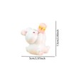 WeiLaiKeQi Animal Figurine for Home Decor Small Collectible for Office