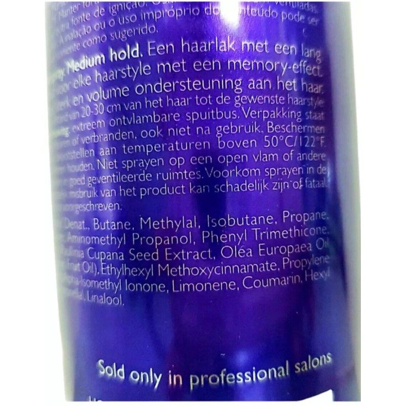 No Inhibition Volumizer Hairspray 10 Oz