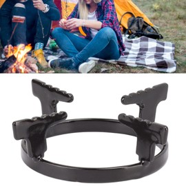 Kuuleyn Cast Iron Wok Rack,Burner Stove Stand,Gas Stove Ring Cast Iron Stainless Steel Portable Wok Stand for Home Kitchen Gas Stove Stand Rack Accessories Burner Covers