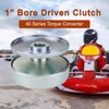 40 Series 1" Bore Go Kart CVT Torque Converter Driver