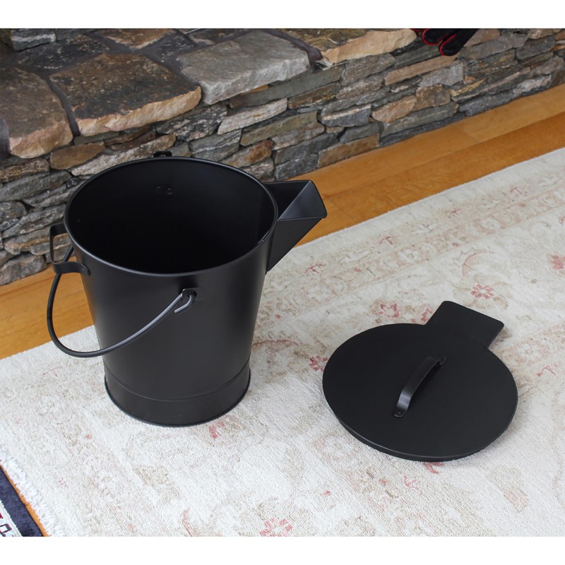 Minuteman International All Black Ash Bucket