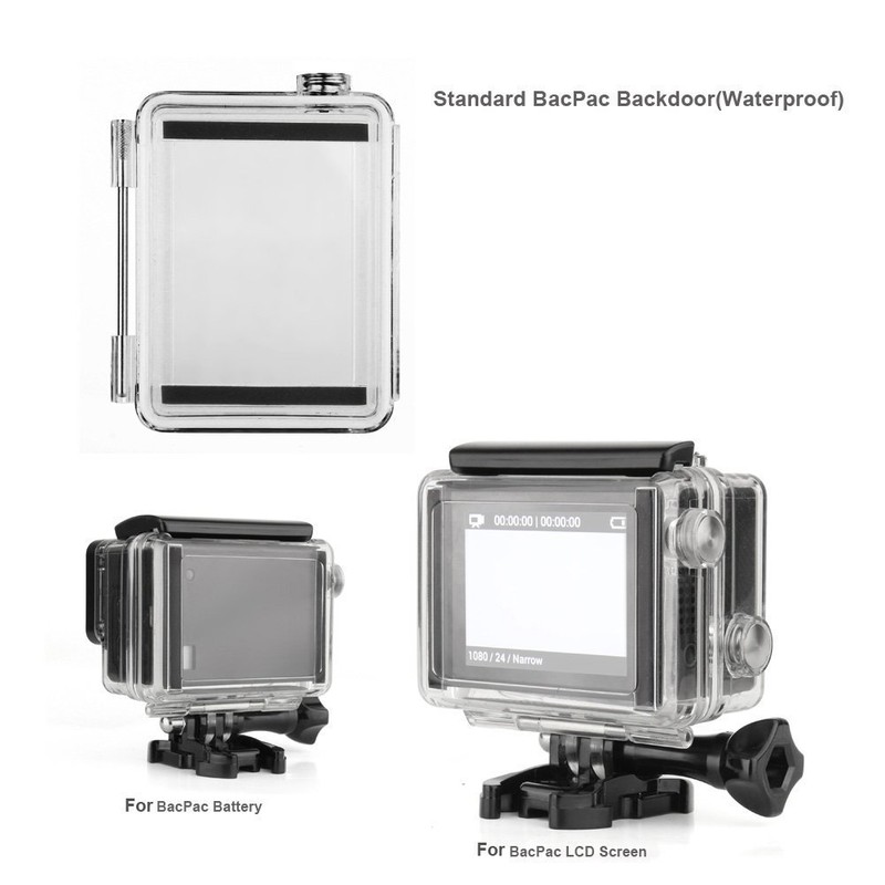 SOONSUN BacPac Backdoor Case Cover Kit for GoPro Hero 3+
