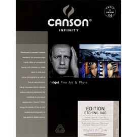 Canson 206211006 Edition Etching Rag Box, Photopapier, A4