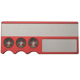 CUEELF Billiard Pool Cue Tip Shaper Tool 4in1 Snooker Tip Repair Scuffer Accessory 1pc-Red