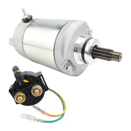 soarider Starter Motor Replacement for Honda TRX300EX Fourtrax 300 1993-2000 with Relay