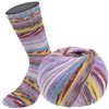 LANA GROSSA Meilenweit Seta, high-quality sock yarn with silk content,