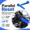 Mistillion 2 Pcs Bicycle Hydraulic Disc Brake Piston Reset Tools,