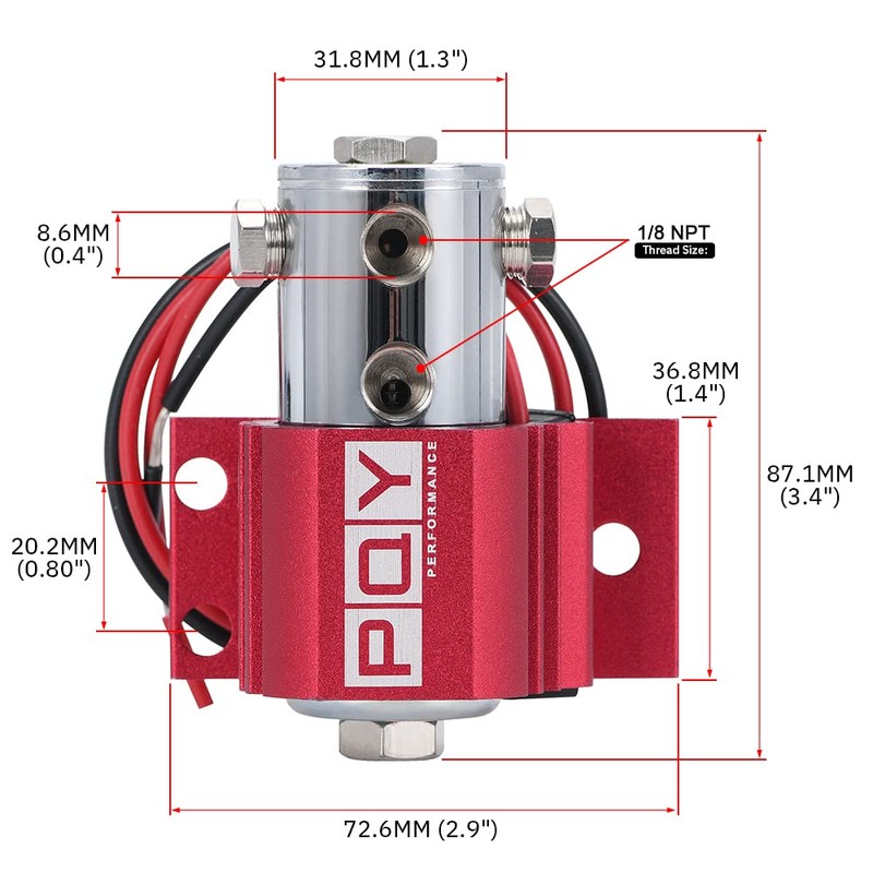 PQY Front Brake Line Lock Kit Heavy Duty Type Roll