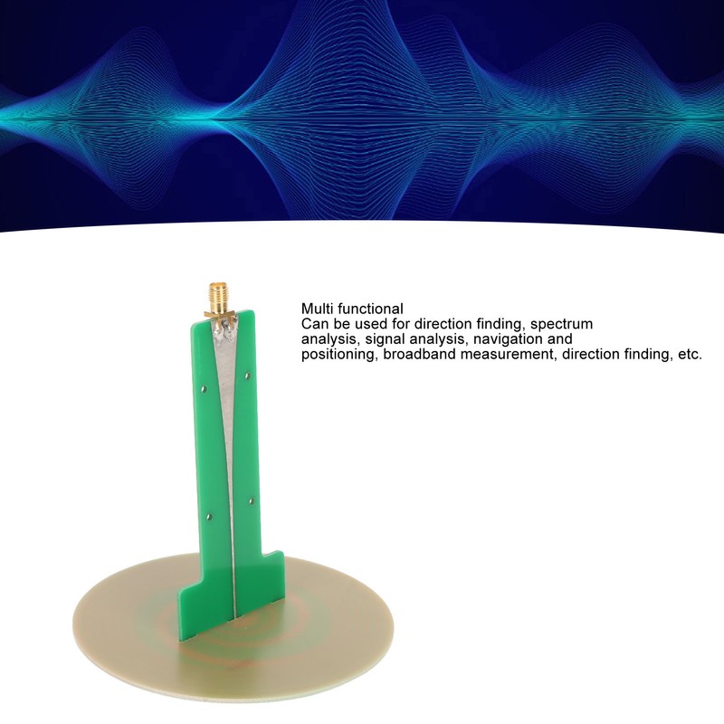 0.8‑8.5GHz Ultrawideband Circular Polarization Antenna 3‑6dBi Isometric Helical Spiral Antenna