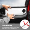 RT-TCZ Center Console Trim Cover Dashboard Control Panel Cover Decorative