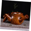 Ciieeo Heat Resistant Wooden Teapot for Home Use Ergonomic Design