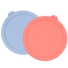 LUVCOSY 7 Cup Silicone Replacement Lids Storage Cover for Anchor