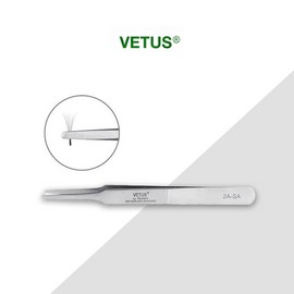 Vitus 2A-SA round tip tweezers eyelash extension tweezers / 비투스 2A-SA 라운드 팁 핀셋 속눈썹연장 족집게
