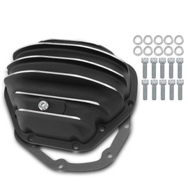 A-Premium Rear Differential Cover with Gasket Compatible with Dodge Ram 2500 3500 1994-2002 Ford F-350 F-450 Super Duty GMC C3500HD, fit for Dana 80