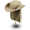 normani Bush Hat Outdoor Floppy Hat Outback with Removable Neck