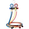 4-Way AC Manifold Gauge Set with 5ft Hoses Couplers R134A