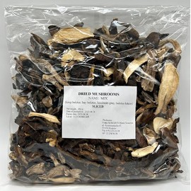 Seweryn Forest Mix Dried Sliced Mushrooms 1lb Product of Poland