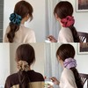 Satin Scrunchies for Women, 5.2" Large Hair Ties No Crease