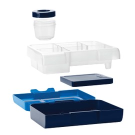 Smash Kids Bento Bite Lunch Box, Blue