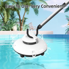 Pool Hook for All Robotic Pool Cleaner, Pool Accessories Hook Customized for Pool Vacuum Robot Including Cordless,Above Ground and Underwater (Attaches to Telescopic Poles)