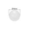 sourcing map 18mm PP Solid Plastic Balls, Precision Bearing Ball