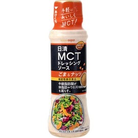 Nissin Olio Nissin MCT Dressing Sauce Sesame & Nuts, 6.7 fl oz (190 ml)