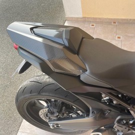 Midimttop Mototcycle CB650R Seat Cowl Solo Rear Seat Cover Cowl Fairing compatible with CB 650 R CBR650R 2019 2020 CB 650R CBR 650R Accessories(Carbon fiber look)