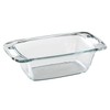 PYREX Loaf Dish Glass 1.5 Qt Easy Grab, 1 EA