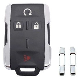 Horande Replacement Key Fob Cover Case fit for 2014-2021 Chevy Silverado Colorado GMC Canyon SLT Sierra Keyless Entry Remote Control Key Fob Shell M3N-32337100