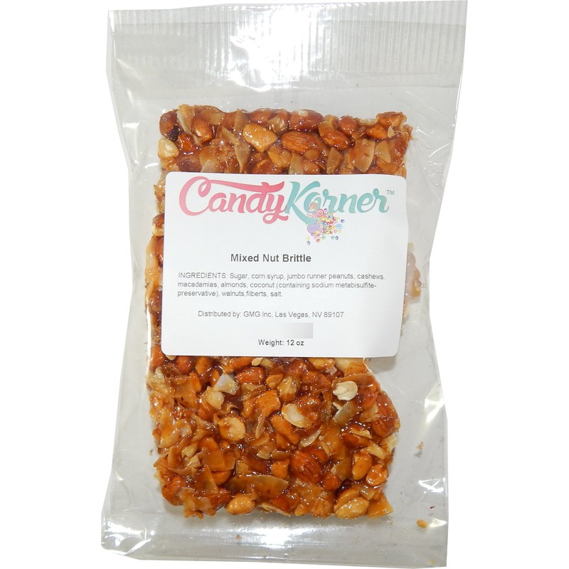 Brittle - Mixed Nut Brittle 10 ounce