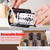Slicer & Shredder Grater Attachment Compatible with KitchenAid Stand Mixer,