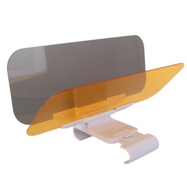 Sun Visor,2 in 1 Car Transparent Anti-glare Glass Car Sun Visor Extender for Day Night Driving Yellow Black for Day and Night Car Sun Visor Sun Visor for Car Sun Visor Protects