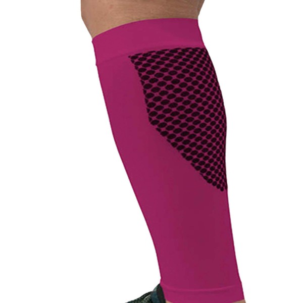 Kinship Comfort Brands® Compression Calf Sleeve Support for Lymphedema, Shin-Splints, Vericose Veins and Achilles Pain. Running Accessories for Women & Men, Compression Sleeves for Legs | (S,M,L,XL)