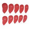 10PCS Golf Club Head Cover PU Leather Protective Abrasion Resistant